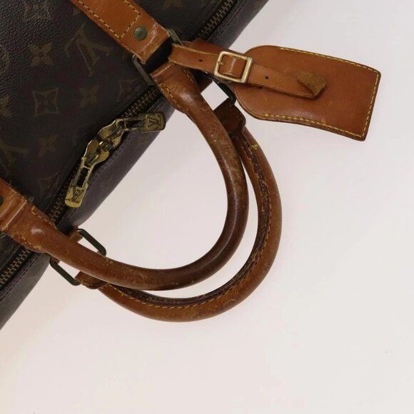 LOUIS VUITTON Monogram Keepall 50 Boston Bag M41426 LV Auth 122457 - Picture 8 of 16